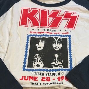 New KISS Jr Large Long Sleeve Shirt -Daydreamer